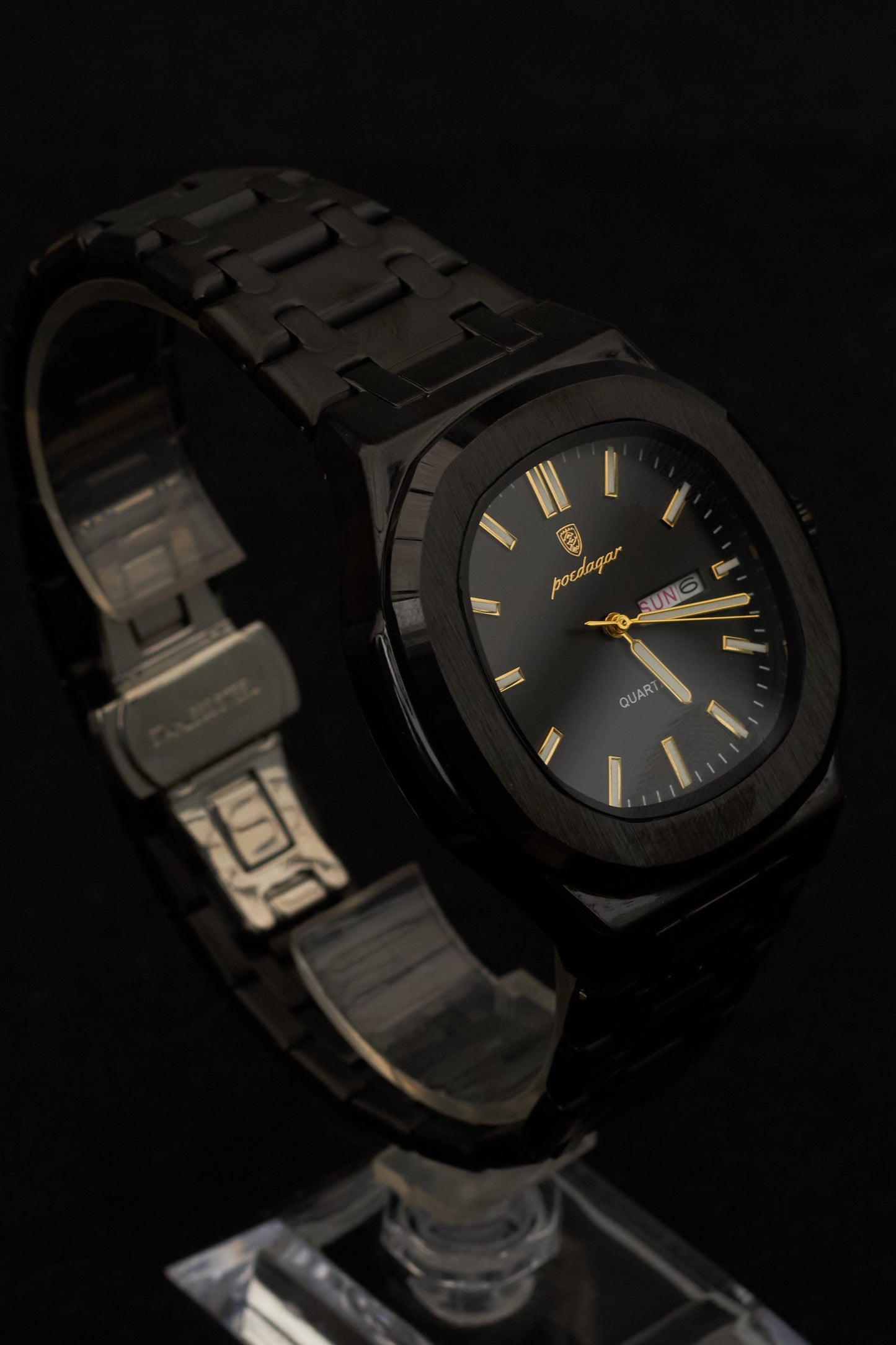 Poedagar cuadrado full black