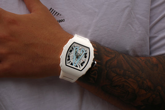 reloj richard millie blanco