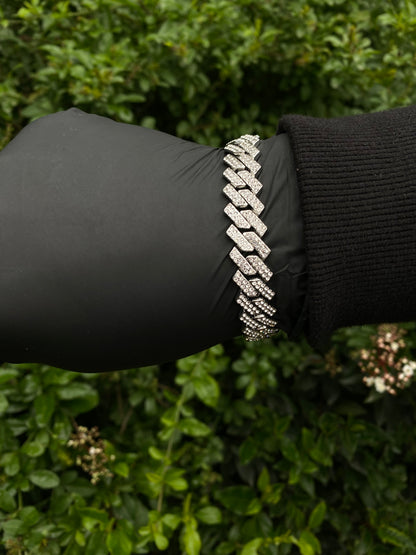 Pulsera plateada