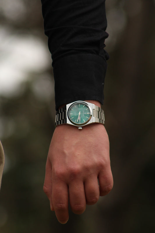 Reloj Poedagar Fondo Verde