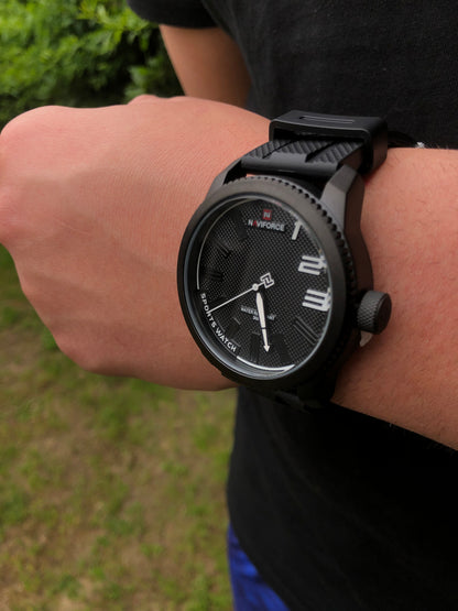 Naviforce silicona Negro