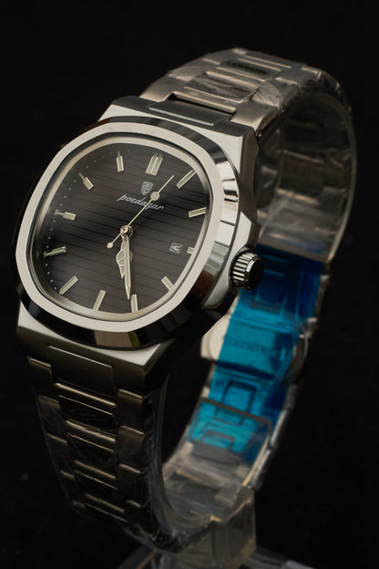 Poedagar cuadrado Negro