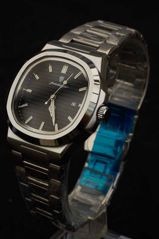 Poedagar cuadrado Negro