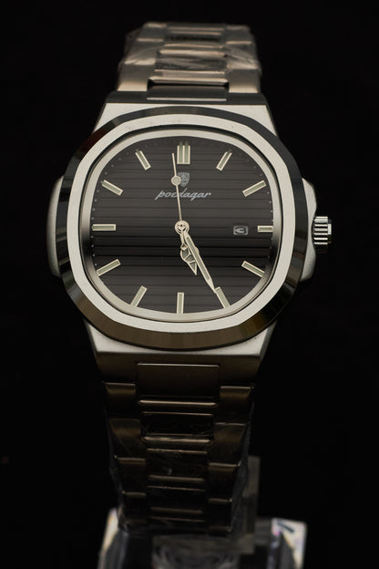 Poedagar cuadrado Negro