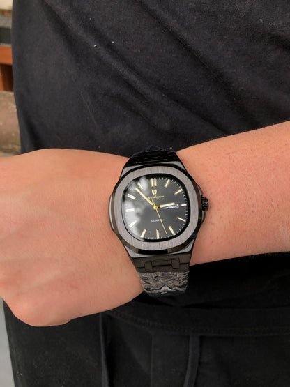 Poedagar cuadrado full black