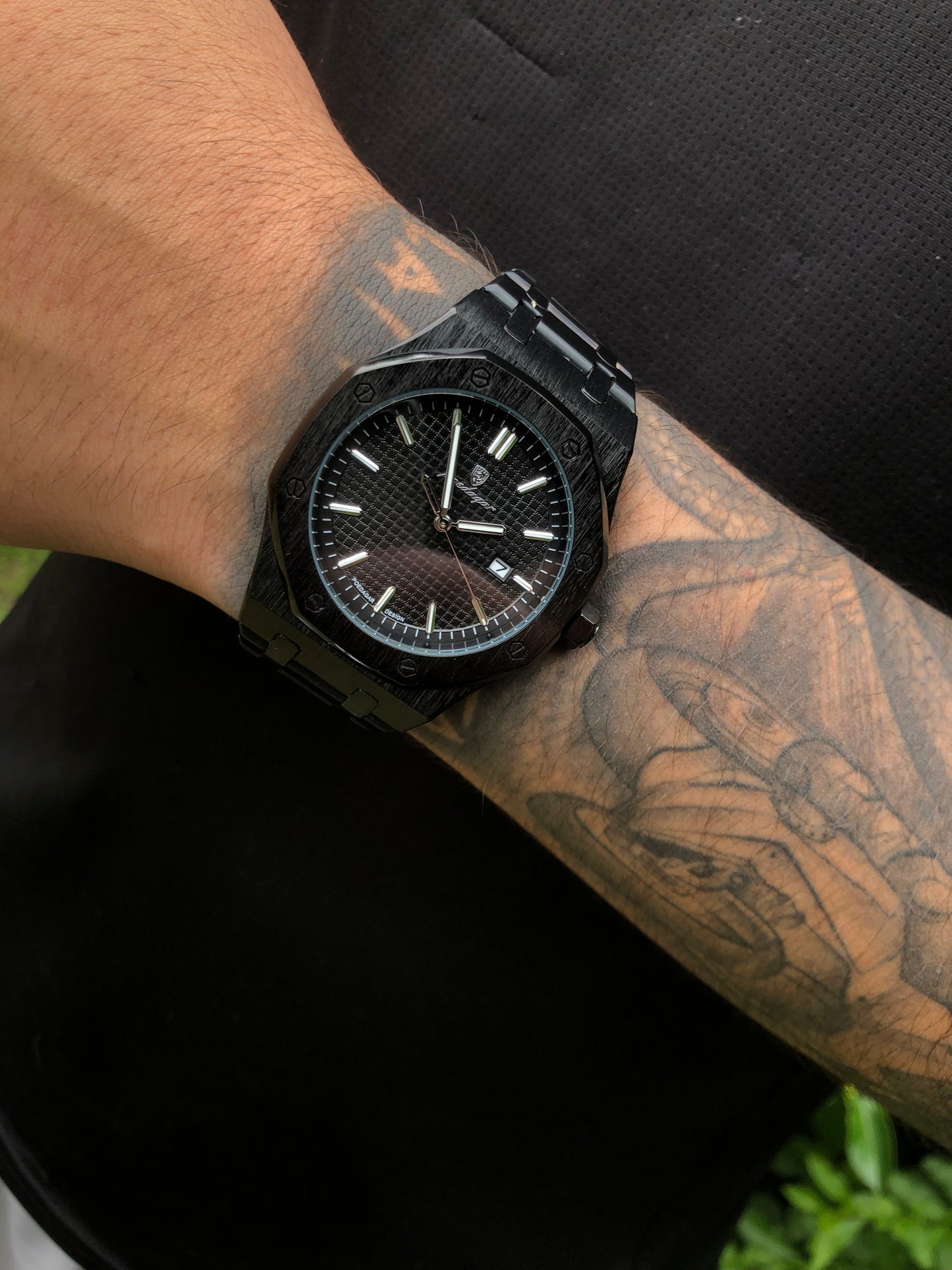 Poedagar octagonal full black