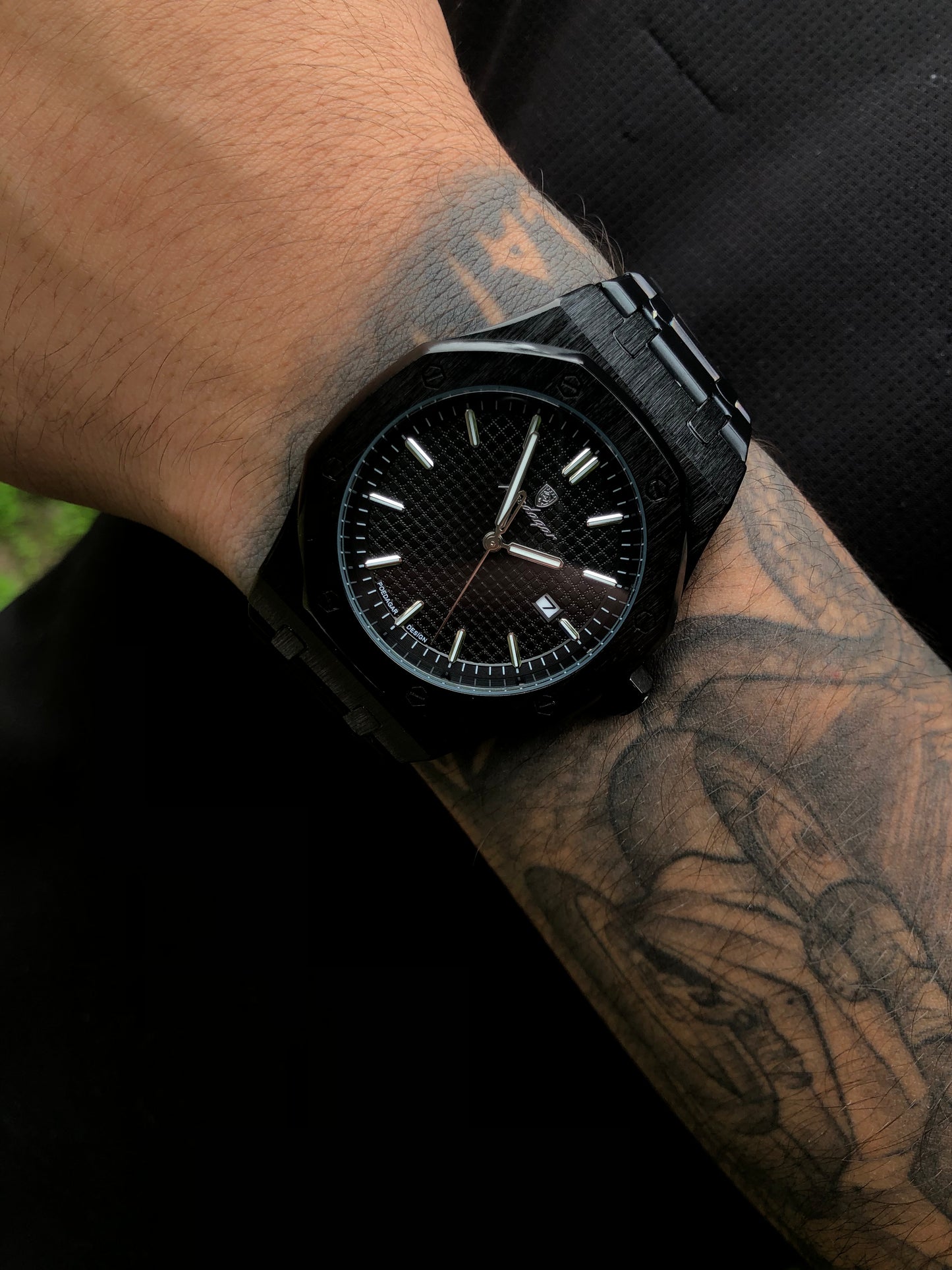 Poedagar octagonal full black