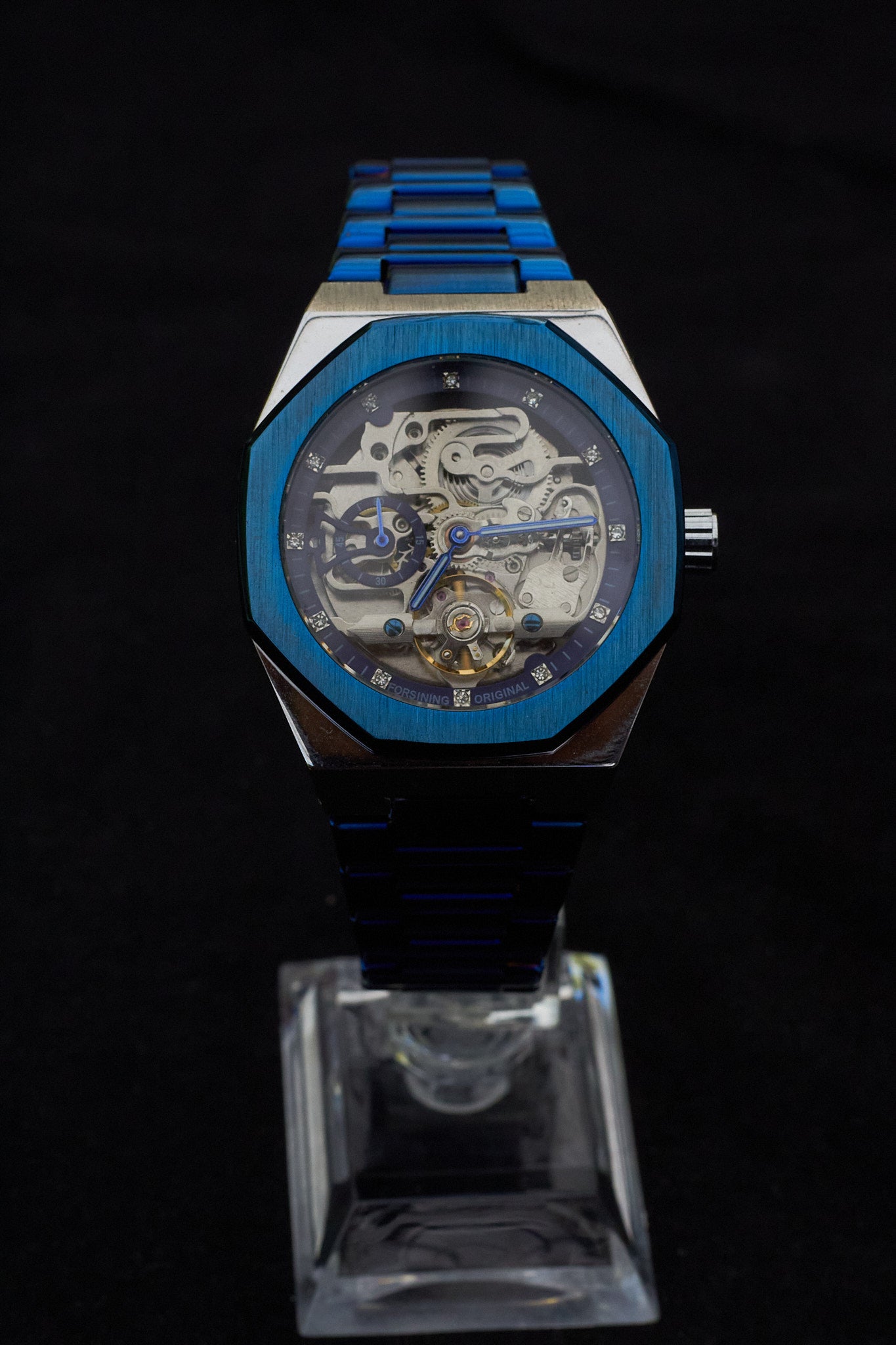 Automático azul