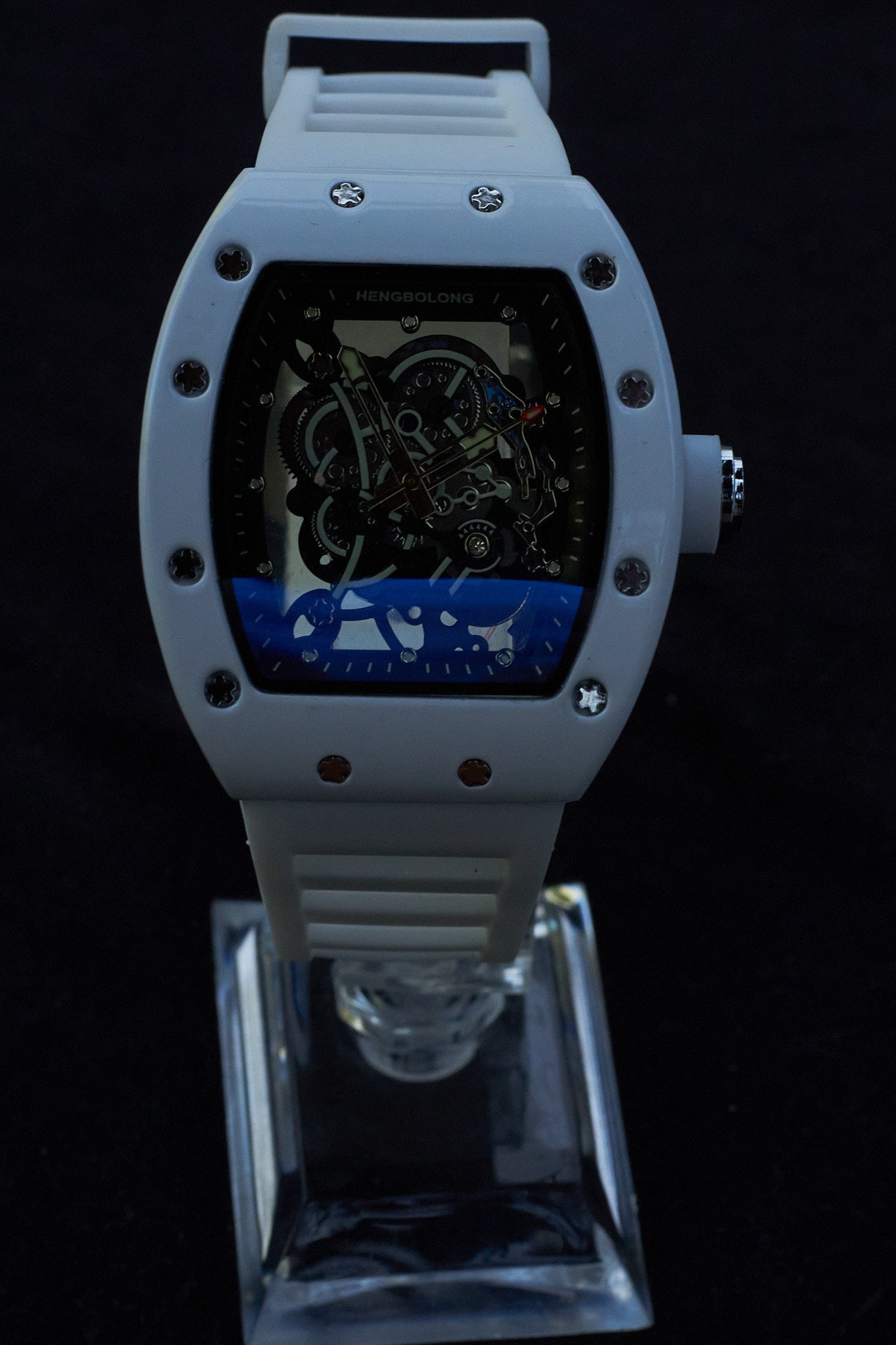 Reloj RM blanco Cara Negra