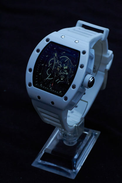 Reloj RM blanco Cara Negra