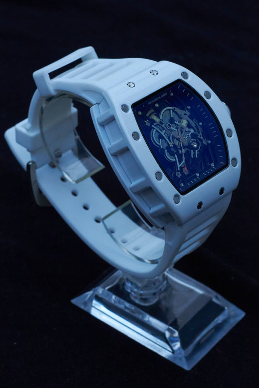 Reloj RM blanco Cara Negra