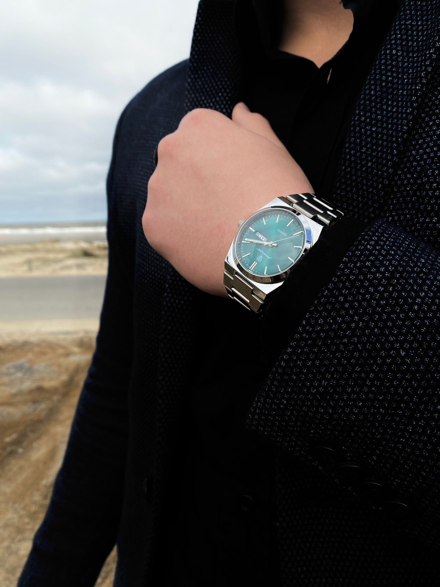 Reloj Poedagar Fondo Verde