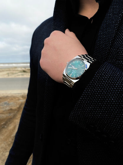 Reloj Poedagar Fondo Verde